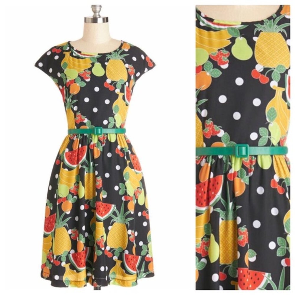 Modcloth - Bea & Dot - Fruit Dress